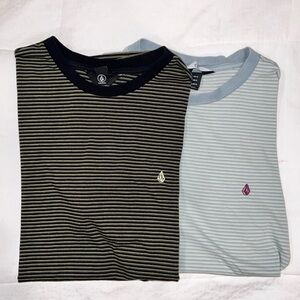 Volcom pair of mens tees